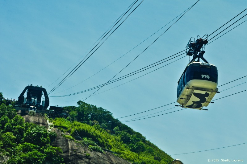 Rio de Janeiro - City of Wonders_Sugarloaf Cable car, or how Brazilians call it: the famous ‘Bondinho do Pão de Açúcar’ is, one of the icons that displays the magnificent overview from Urca Mountain. From there, you can see the wonders that Rio has to offer: the view of Niteroi (small town from Rio de Janeiro), the beaches of Copacabana, Leme, Ipanema, Botafogo, Flamengo, the Gávea Stone, Christ Redeemer, Guanabara Bay and much more. 