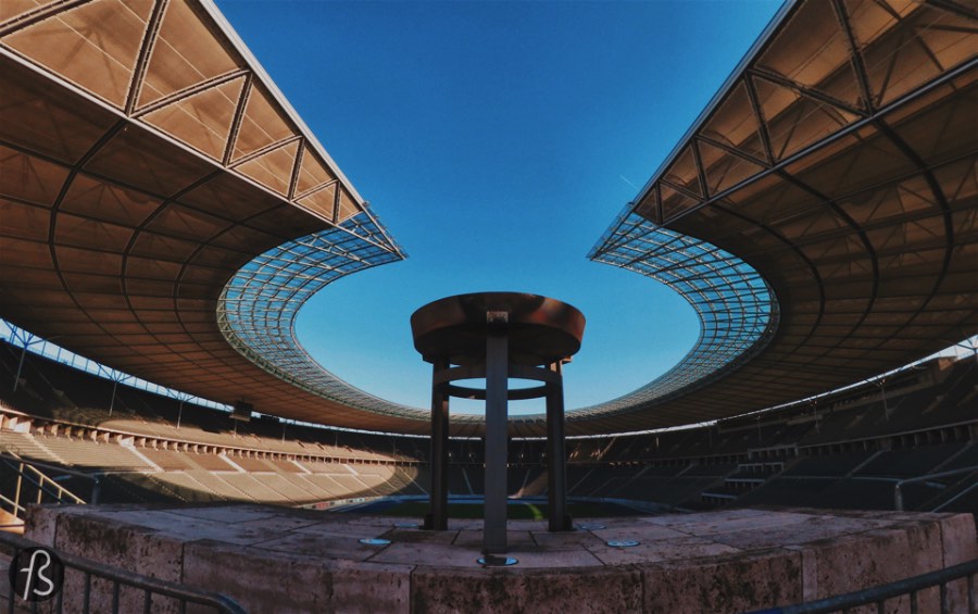 We already mentioned how beautiful we think the Olympiastadion is. From the architectural beauty of its columns to the geometrical way its seats create patterns, the stadium is a must see even for people that don’t care much about sports.