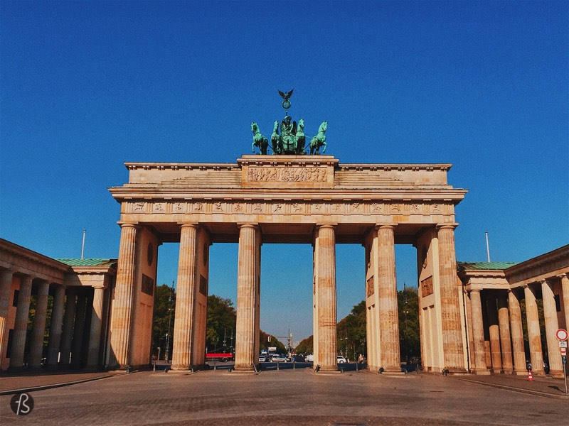 You cannot visit Berlin without taking a picture of the famous Brandenburger Tor, but everybody has the same picture of it. If you want to try something new you should try to visit it at a different time of the day. Arrive at the Brandenburger Tor before the tourist comes, and you will get an empty view of it. Or try to get there late at night and the same will happen.