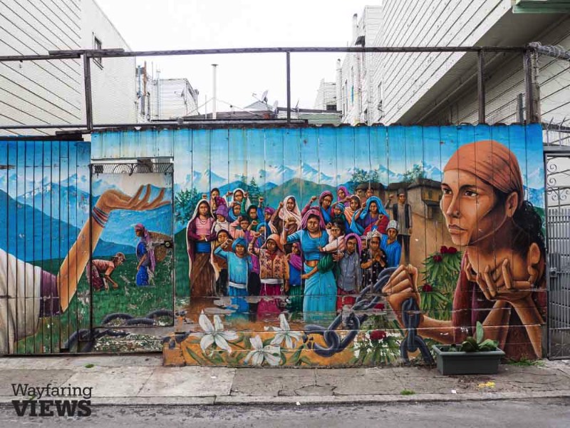 San Francisco's Mission neighborhood boasts an evolving immigrant history. It was once a Spanish settlement which evolved into a series of German, Irish and Italian communities before becoming a predominantly Latino neighborhood in the 1960’s.
