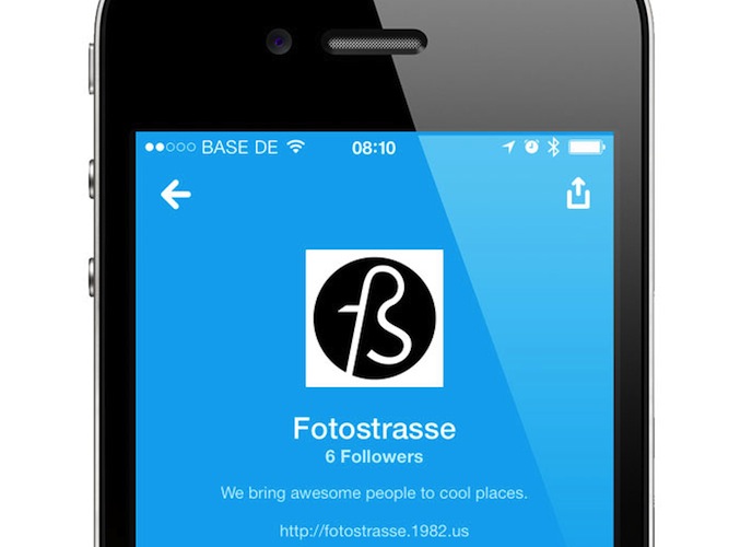 A Foursquare page for Fotostrasse