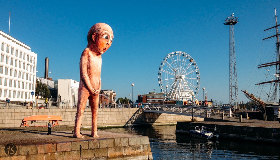 Helsinki’s Pissing Statue: Bad Bad Boy from Tommi Toija