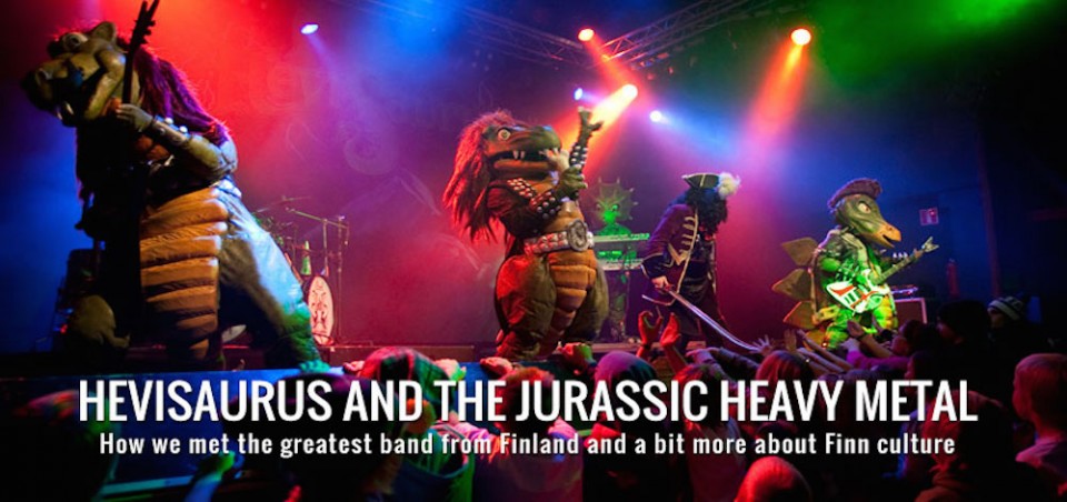 Hevisaurus, the Jurassic Dark Lords of Finnish Heavy Metal
