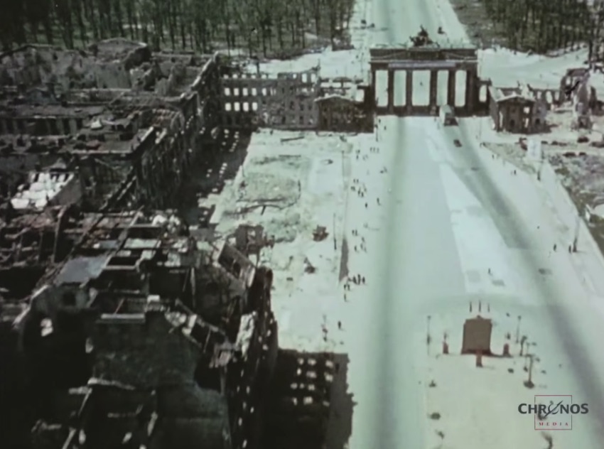 Berlin 1945 in Video: the Destroyed German Capital