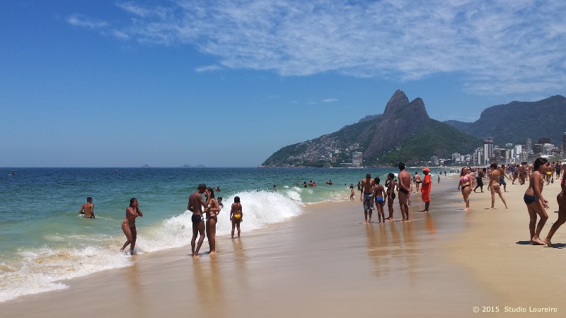 Rio de Janeiro - City of Wonders_Ipanema is known as one of the most wealthy and expensive places to live in Rio. Bordered by Leblon and Arpoador Beach, Ipanema is the beach to see and to be seen. Divided in groups, goes like this: young and beautiful; high-class; athletes; alternative; and on the weekends, also the people from the favelas. Don’t be curious about the canal, not very busy, quite empty, and should be avoided during day and night.