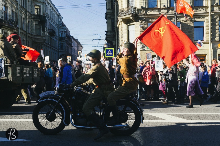 In Russia, cosplay means red army