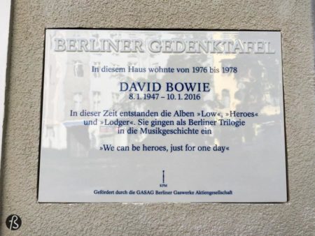 During the seventies, Berlin was a city scarred by a war and by a wall the split it in half. This was the city where David Bowie and Iggy Pop decided to live, trying to escape the drug culture of Los Angeles. But where did David Bowie live in Berlin?