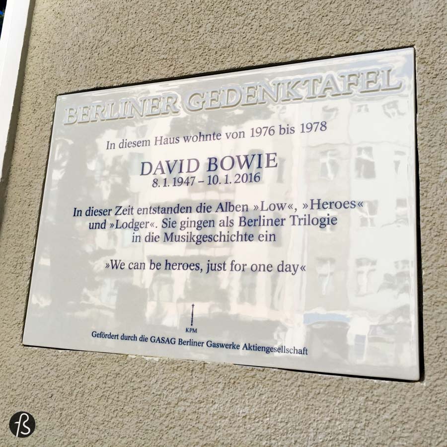 David Bowie's house gets a memorial plaque