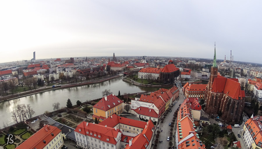 When you are in Wrocław, don’t forget to go all the way to the top of Cathedral of St. John the Baptist. The view from up there is breath taking and it is going to help you understand the city better and see your favorite spots from up there.