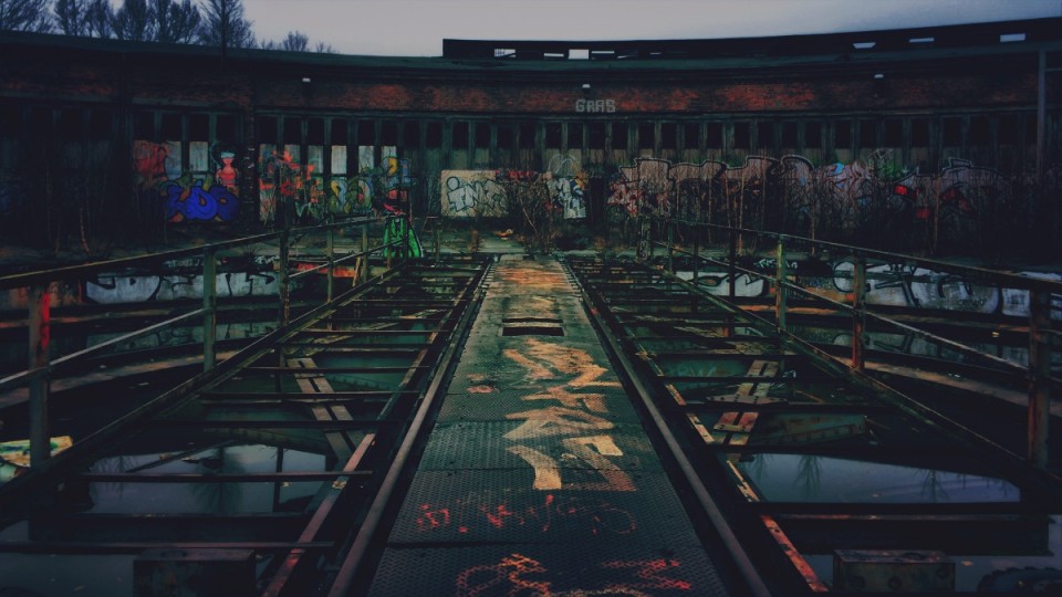 Exploring the abandoned Güterbahnhof Pankow-Heinersdorf