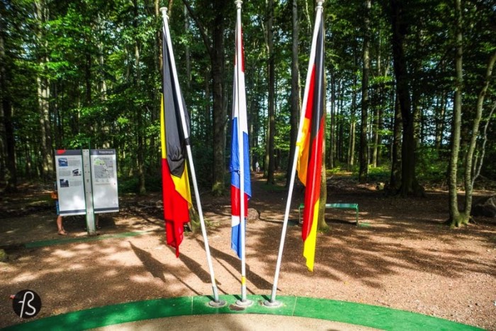 Three Country Border: Where Germany, Netherlands and Belgium meet