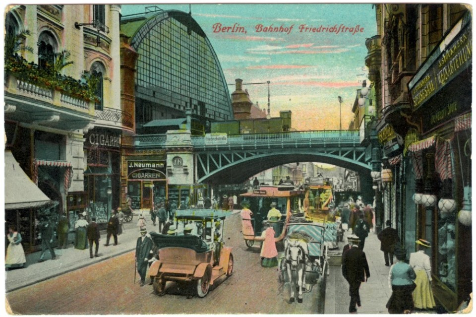 Berlin Streets Between 1900 and 1914 in Video