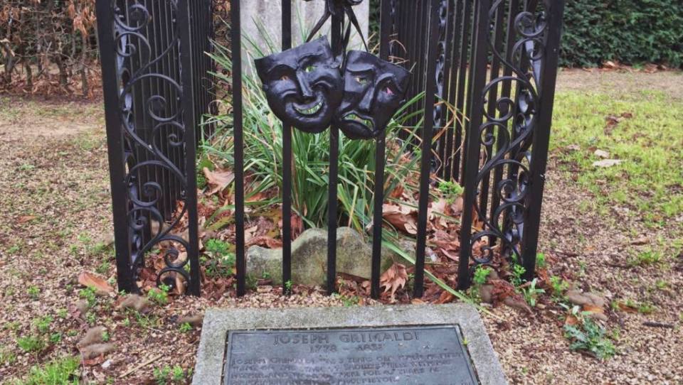 Joseph Grimaldi Park in North London: where the world’s most famous clown is buried