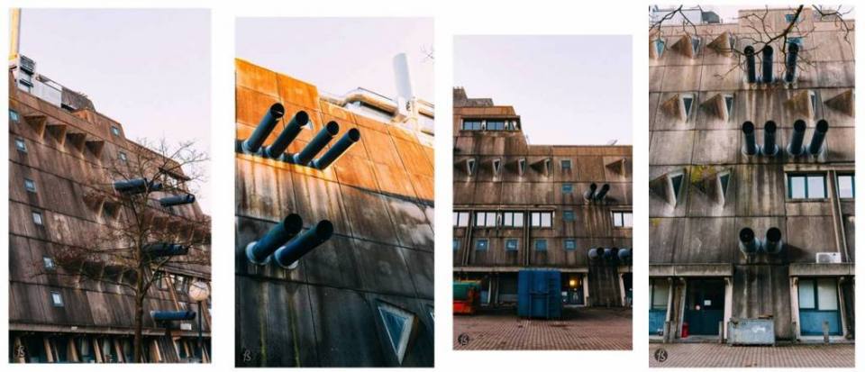 The Central Animal Laboratory of the Freie Universität, also known as the Mäusenbunker, is one of the best examples of Brutalist architecture in Berlin, and we visited the building at the end of December 2016 to see this strange looking building in the middle of Lichterfelde. 