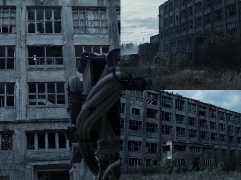 The second scene that seemed familiar to me happened when Jonas plays some Elvis Presley to distract some survivors in a tank. His goal is to steal gas from them, and he leaves the music playing from a window in a huge building. That place is known as Chemiewerk Rüdersdorf, and it has been used as a location for series and movies for a while now. Even Rammstein used the area when they were filming Deutschland.