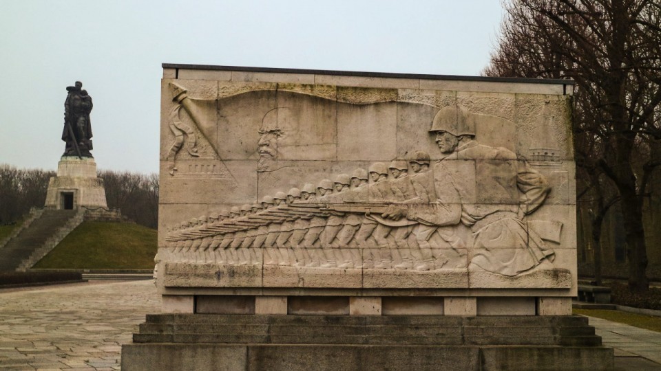 Check out the Soviet War Memorial in Berlin’s Treptower Park. It’s epic!
