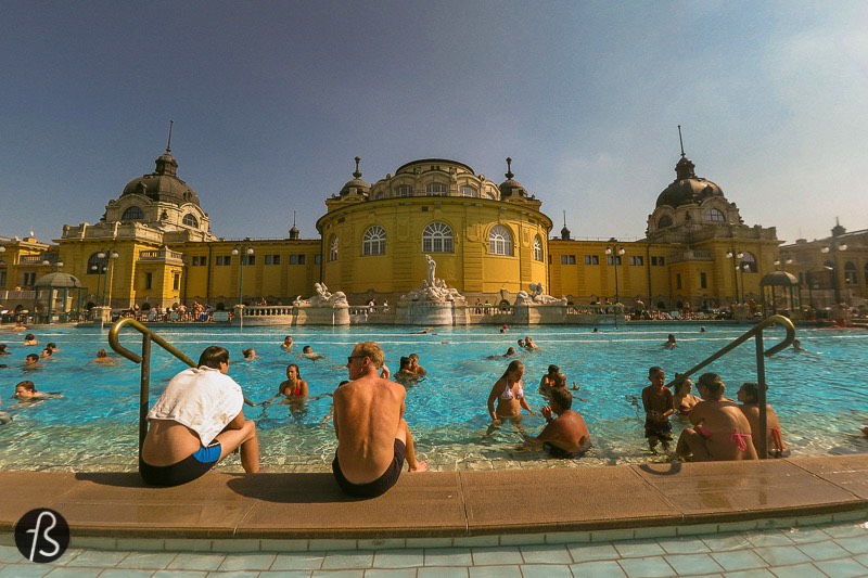 A Visit to the Szechenyi Medicinal Bath in Budapest