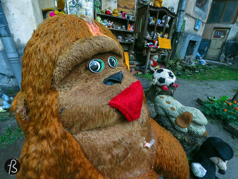 The Yard of Lost Toys in Lviv
