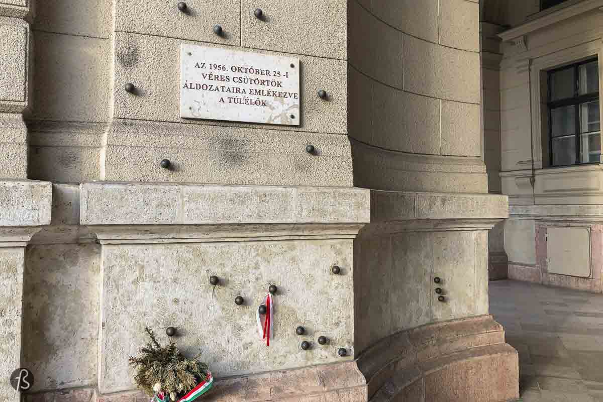Budapest Bullet Holes: A Memorial to the 1956 Hungarian Revolution