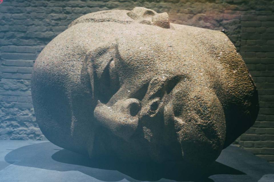 The Unearthed Head of Lenin at Zitadelle Spandau