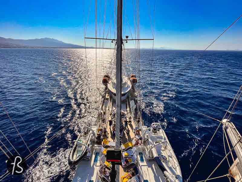 If you are looking for a yacht-style experience in a small ship with excellent food and service, we think we have the thing for you. Running on Waves took us on a week-long tour of the Greek island under the Aegean Cruise banner, and we couldn't be happier about it.