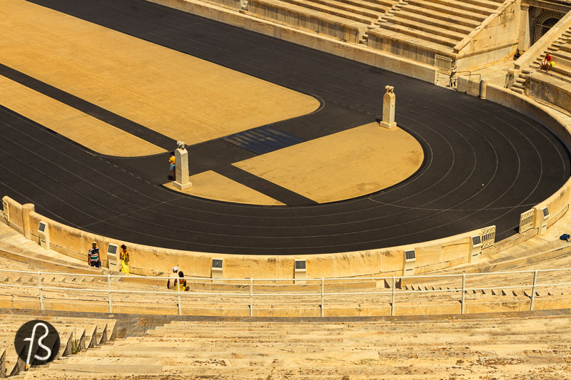 In 338 BC, Lykourgos took over the city's finances. They decided to build a venue that would be appropriate for the games. The area owner was Denies, and he was convinced by Lykourgos to donate the land to the city, and the works started after that.