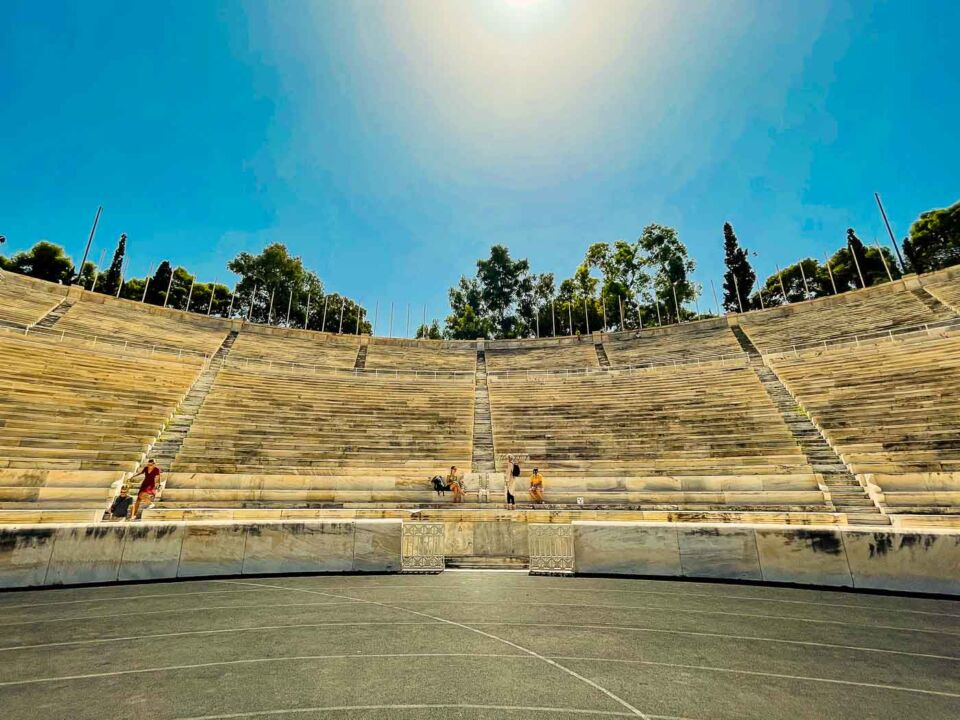 When we started planning our time in Athens, we knew we would have to visit a place related to Olympic history. We learned about a stadium where the Olympic torch leaves every 4 years, in a long journey to a new host city. But we didn't know its name.