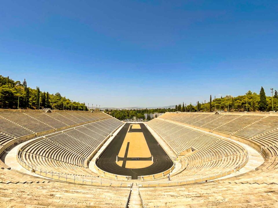 When we started planning our time in Athens, we knew we would have to visit a place related to Olympic history. We learned about a stadium where the Olympic torch leaves every 4 years, in a long journey to a new host city. But we didn't know its name.