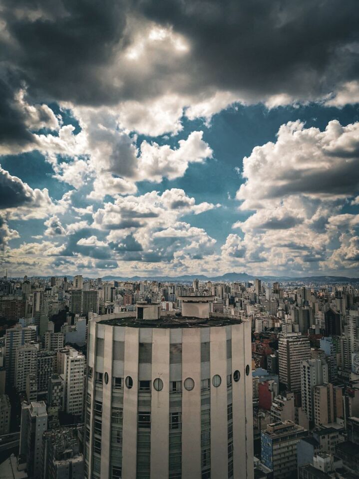 skyline sao paulo - edificio copan
