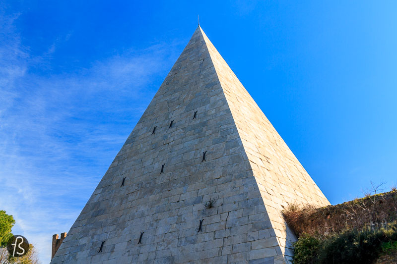 The Pyramid of Caius Cestius is an outstanding example of the influence of ancient Egyptian culture on the Roman Empire. Its unique design and well-preserved condition make it a rare gem, and its incorporation into the Aurelian Walls demonstrates its importance in protecting the city. It is a must-see attraction for visitors to Rome. 