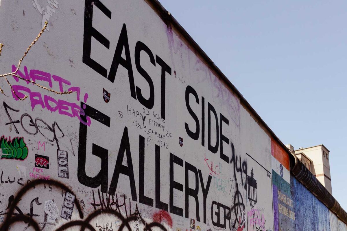 A Visit to the East Side Gallery in Berlin